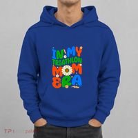 Sunflower Triathlon Sport Game In My Triathlon Mom Era Gift Hoodie thumb 0