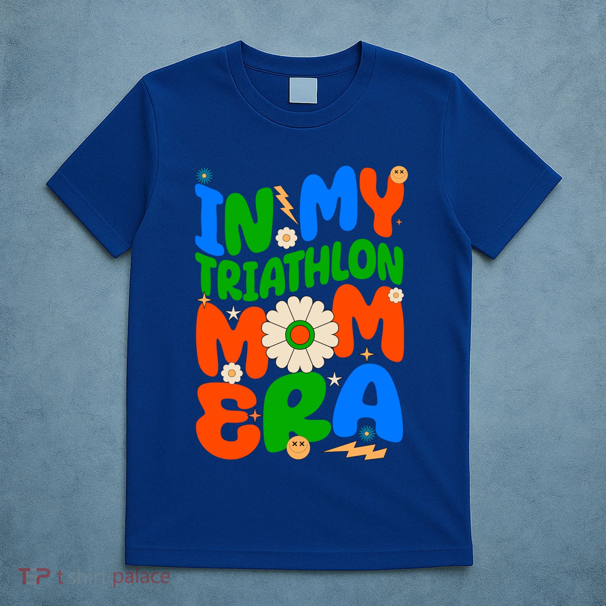 Sunflower Triathlon Sport Game In My Triathlon Mom Era Gift T-Shirt