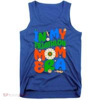 Sunflower Triathlon Sport Game In My Triathlon Mom Era Gift Tank Top thumb 0