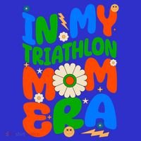 Sunflower Triathlon Sport Game In My Triathlon Mom Era Gift Visor thumb 3