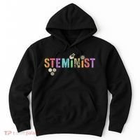 STEMINIST Technology Student STEM Teacher Women Engineering Hoodie thumb 0