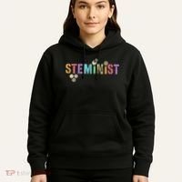 STEMINIST Technology Student STEM Teacher Women Engineering Hoodie thumb 5