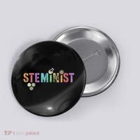 STEMINIST Technology Student STEM Teacher Women Engineering Button thumb 0