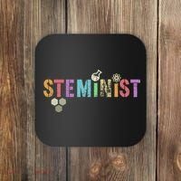 STEMINIST Technology Student STEM Teacher Women Engineering Coaster thumb 0