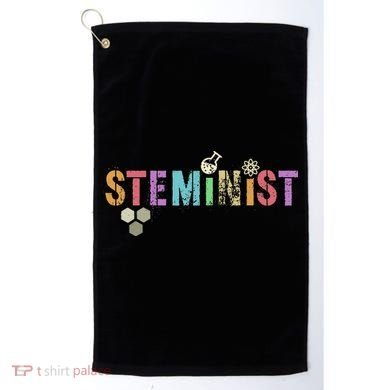 STEMINIST Technology Student STEM Teacher Women Engineering Golf Towel