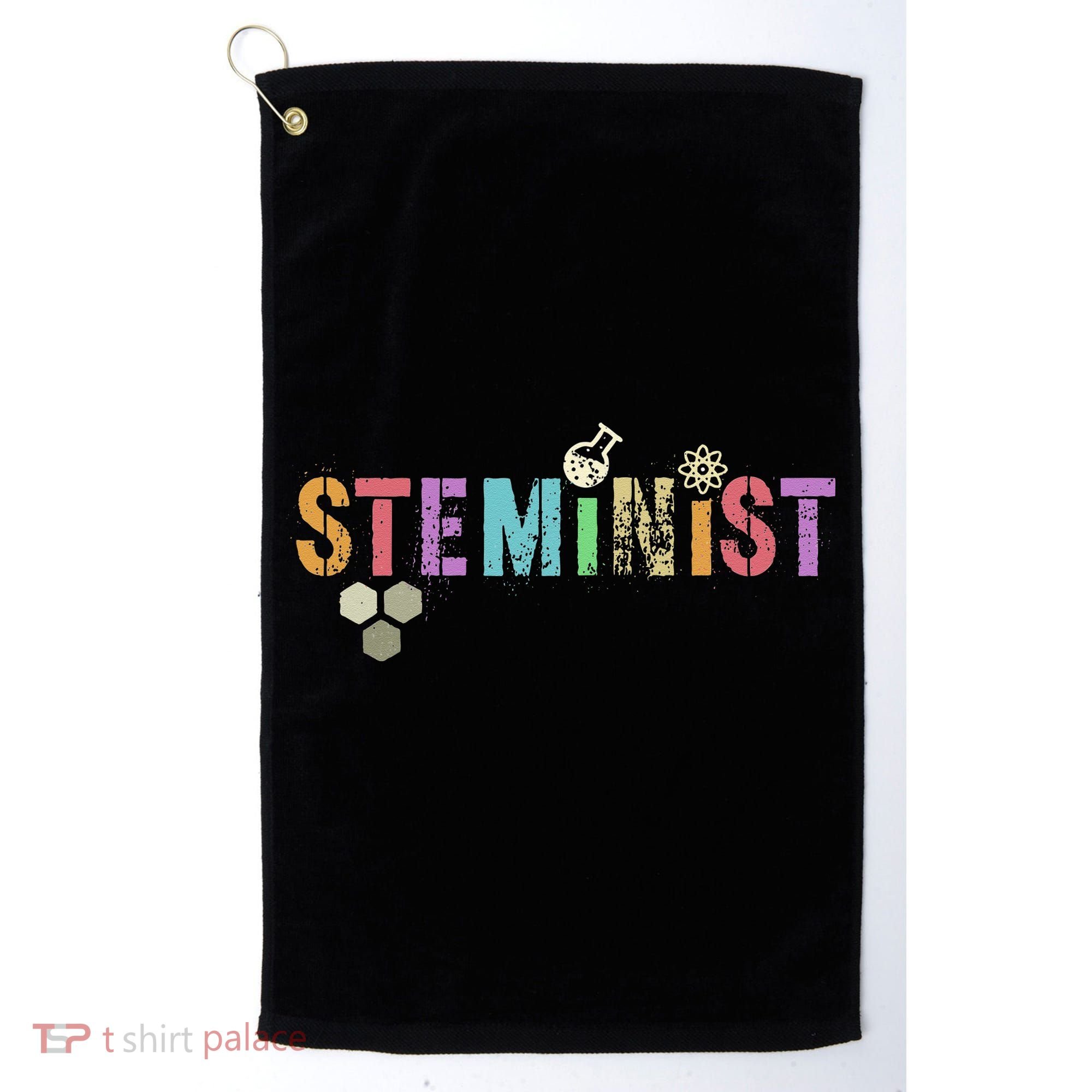 STEMINIST Technology Student STEM Teacher Women Engineering Golf Towel