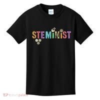 STEMINIST Technology Student STEM Teacher Women Engineering Kids T-Shirt thumb 0