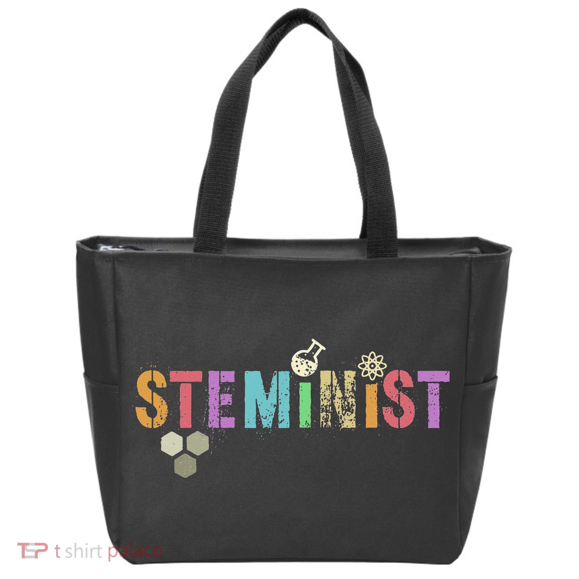 STEMINIST Technology Student STEM Teacher Women Engineering Tote Bag
