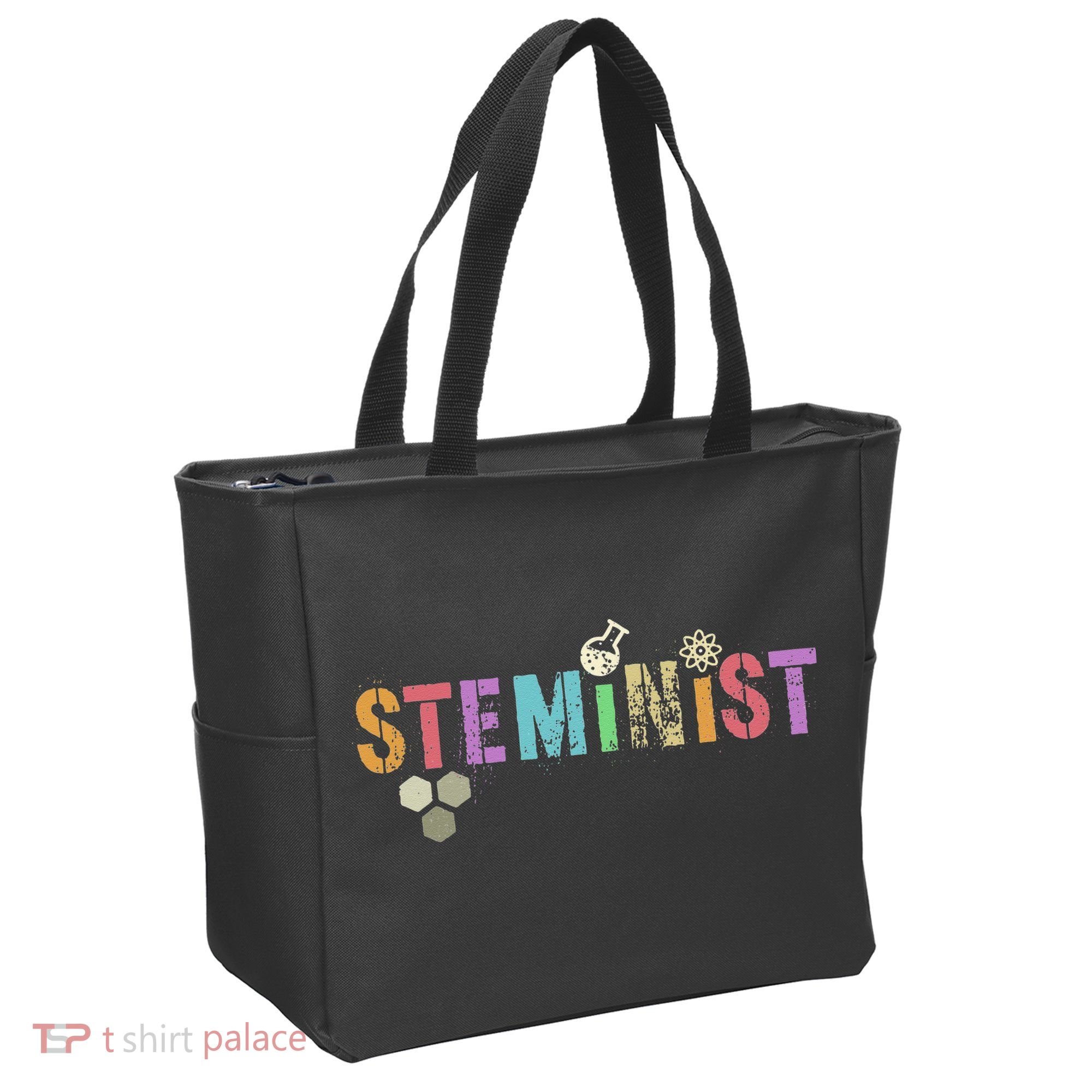 STEMINIST Technology Student STEM Teacher Women Engineering Tote Bag