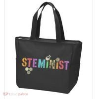 STEMINIST Technology Student STEM Teacher Women Engineering Tote Bag thumb 3
