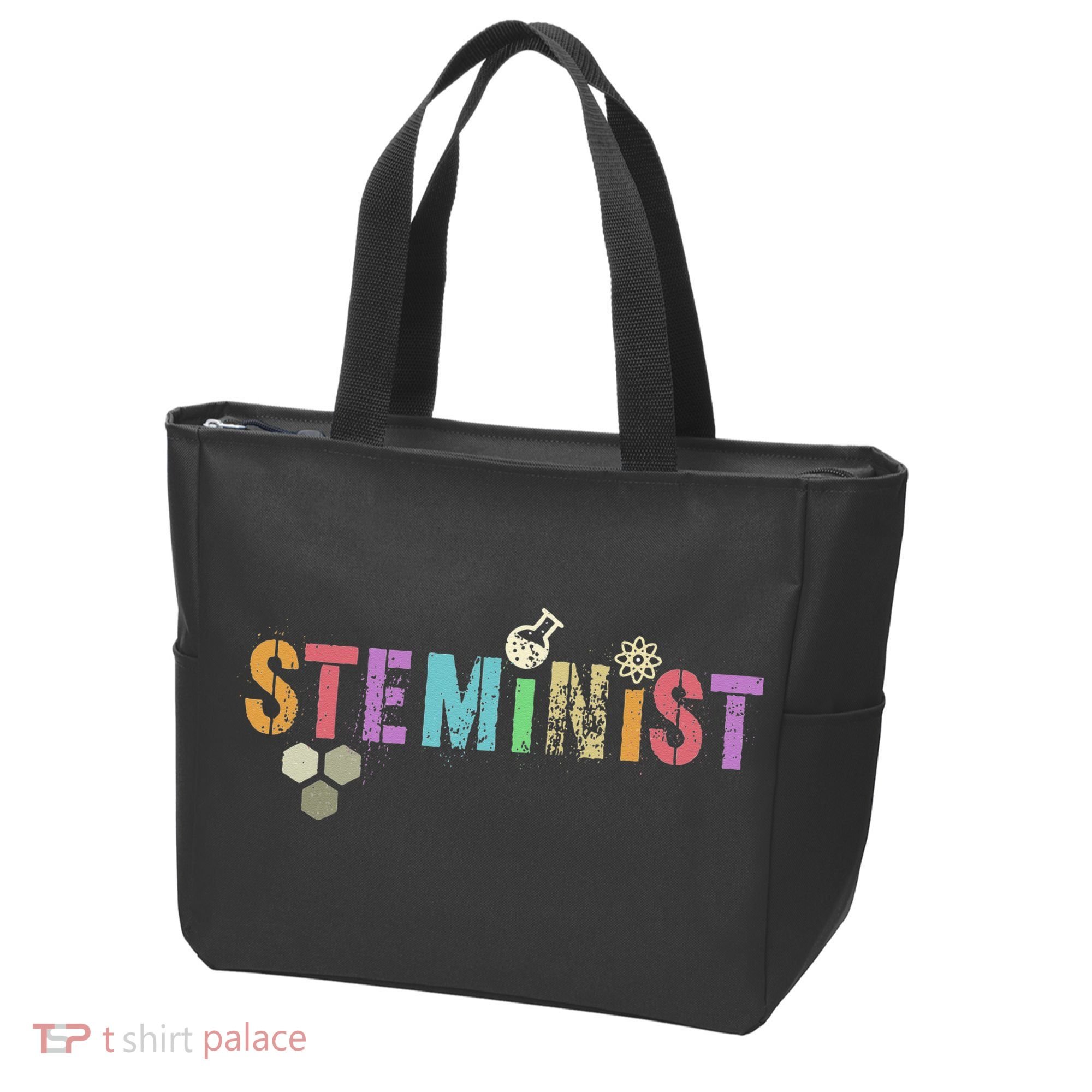 STEMINIST Technology Student STEM Teacher Women Engineering Tote Bag