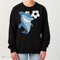 Soccer Team Shark Meaningful Gift Soccer Player Gift Women's Sweatshirt thumb 0