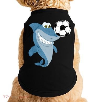 Soccer Team Shark Meaningful Gift Soccer Player Gift Doggie Tank