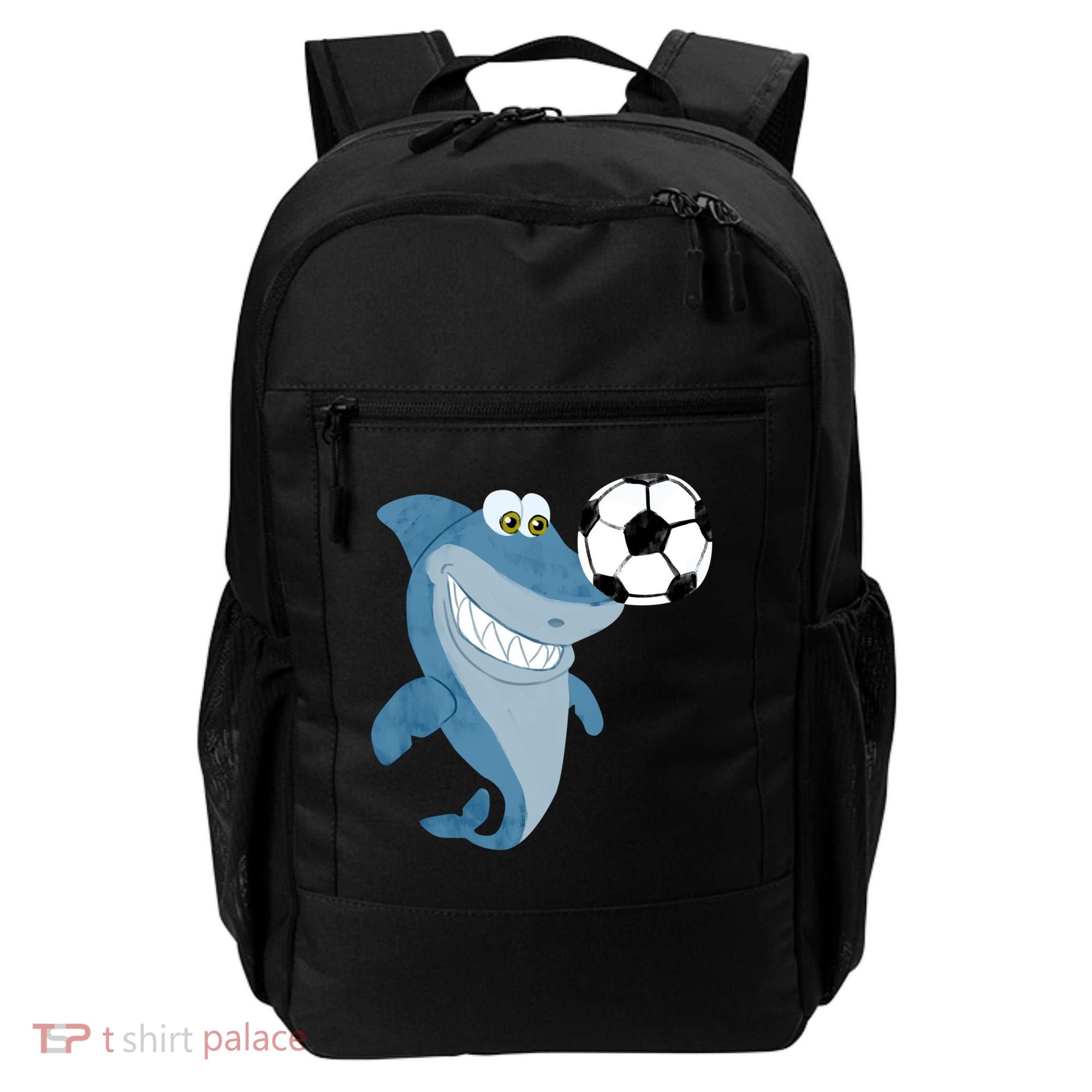 Soccer Team Shark Meaningful Gift Soccer Player Gift Backpack