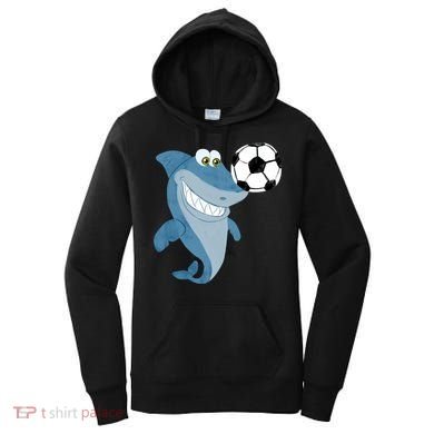 Soccer Team Shark Meaningful Gift Soccer Player Gift Women's Hoodie