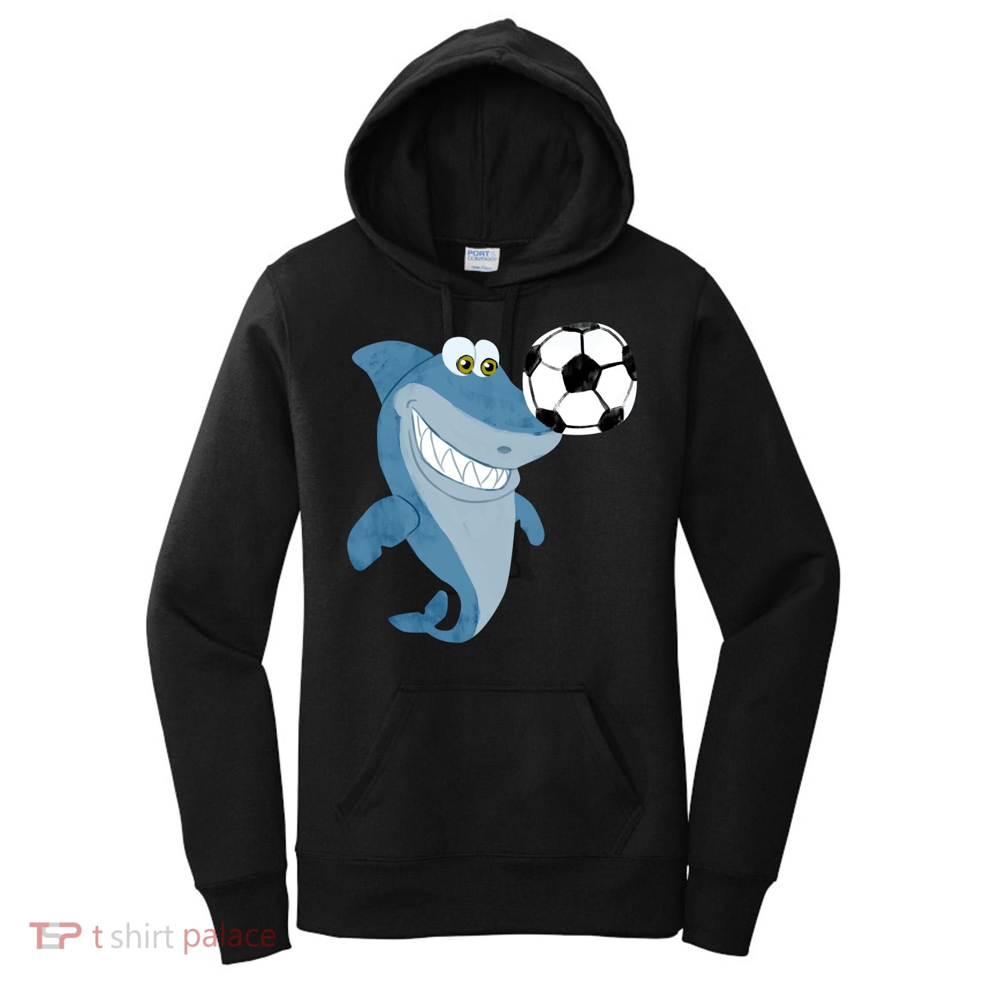 Soccer Team Shark Meaningful Gift Soccer Player Gift Women's Hoodie