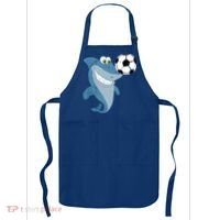 Soccer Team Shark Meaningful Gift Soccer Player Gift Apron thumb 0