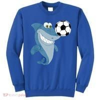 Soccer Team Shark Meaningful Gift Soccer Player Gift Sweatshirt thumb 0