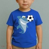Soccer Team Shark Meaningful Gift Soccer Player Gift Toddler T-Shirt thumb 2