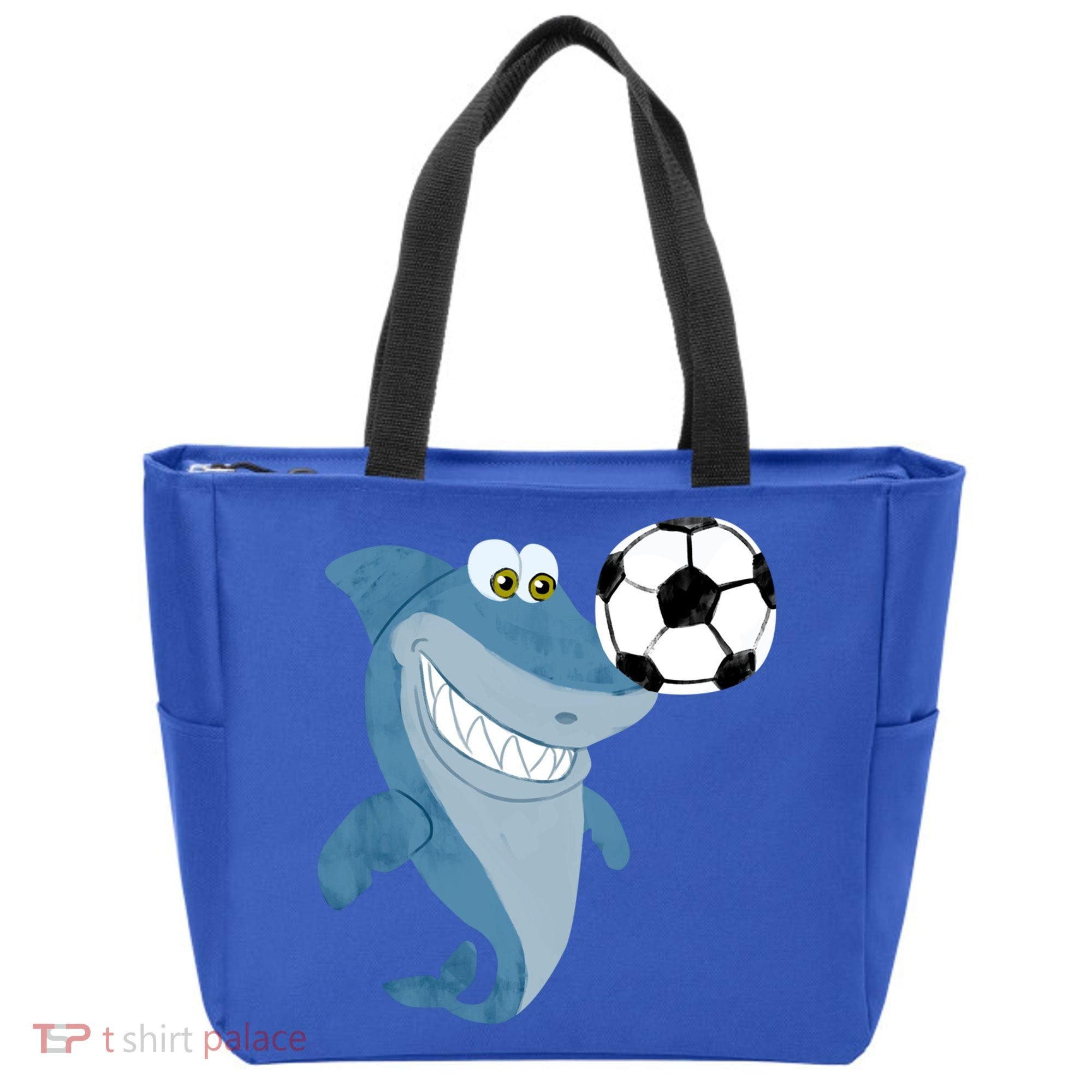 Soccer Team Shark Meaningful Gift Soccer Player Gift Tote Bag