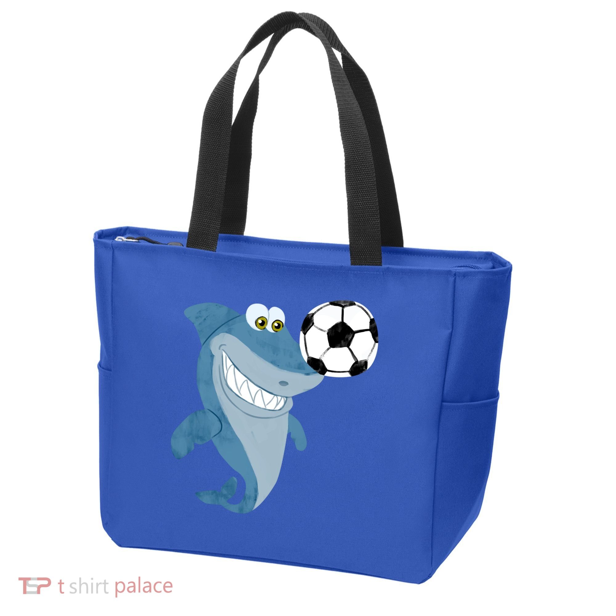 Soccer Team Shark Meaningful Gift Soccer Player Gift Tote Bag