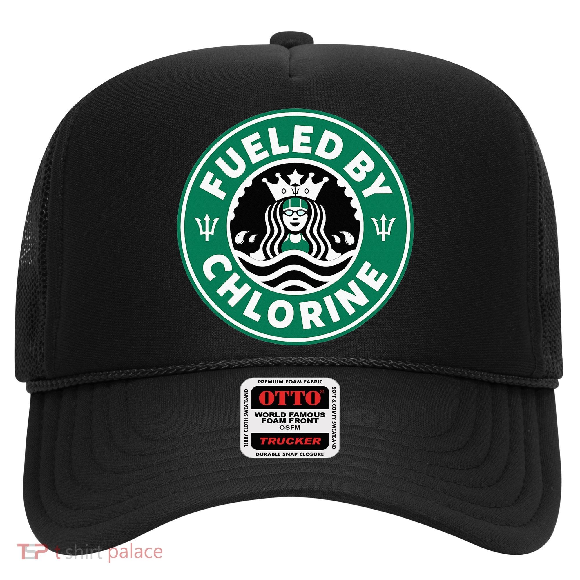 Swim Team Swimming Funny Parody Fueled by Chlorine Hat