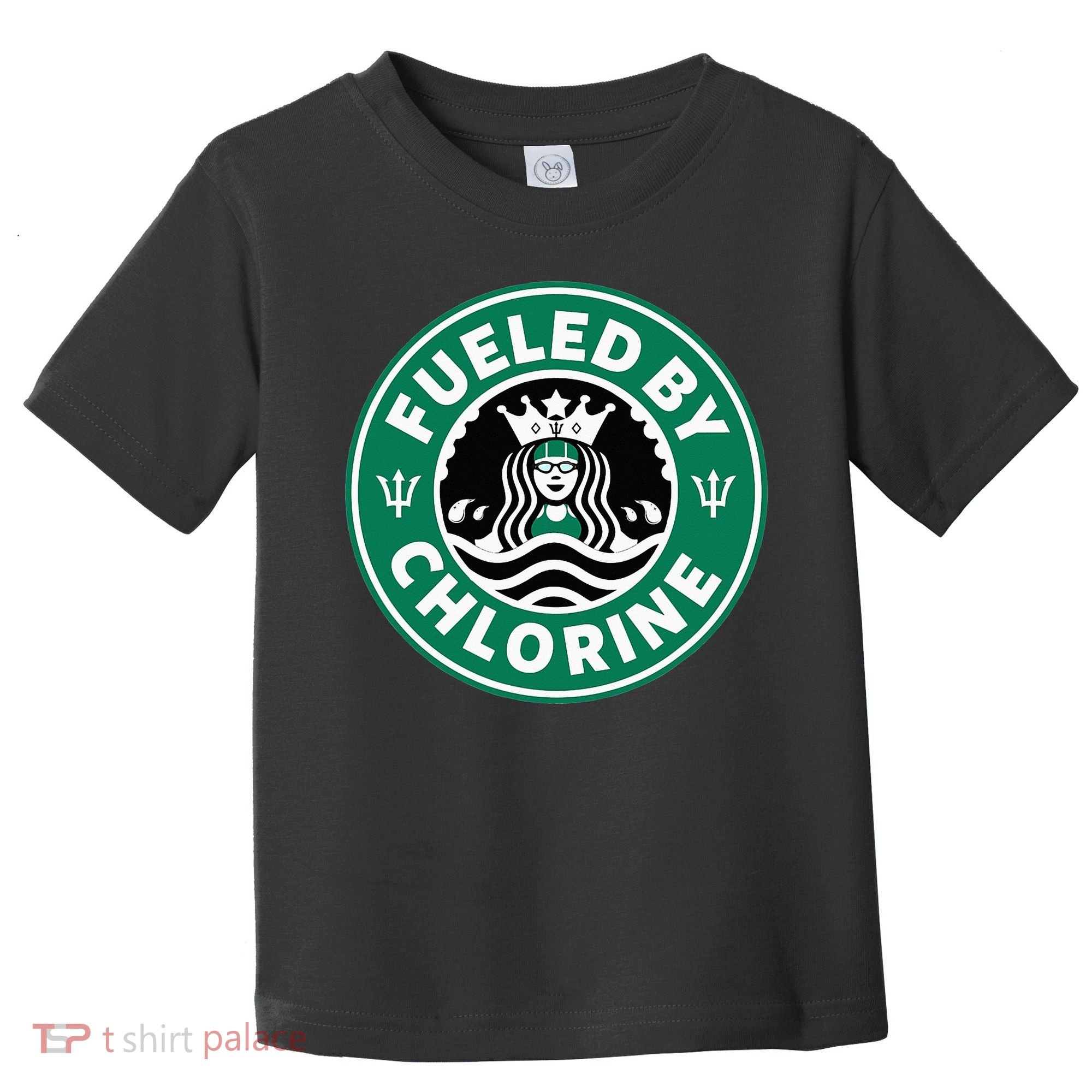Swim Team Swimming Funny Parody Fueled by Chlorine Toddler T-Shirt