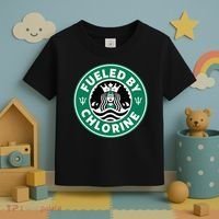 Swim Team Swimming Funny Parody Fueled by Chlorine Toddler T-Shirt thumb 3
