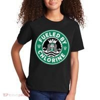 Swim Team Swimming Funny Parody Fueled by Chlorine Kids T-Shirt thumb 2