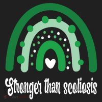 Stronger Than Scoliosis Rainbow Women's Sweatshirt thumb 2