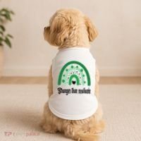 Stronger Than Scoliosis Rainbow Doggie Tank thumb 2