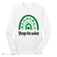 Stronger Than Scoliosis Rainbow Long Sleeve Shirt thumb 0