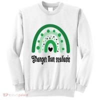 Stronger Than Scoliosis Rainbow Sweatshirt thumb 0