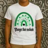 Stronger Than Scoliosis Rainbow T-Shirt thumb 3