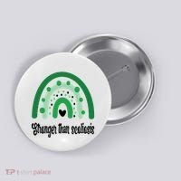Stronger Than Scoliosis Rainbow Button thumb 0