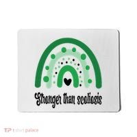 Stronger Than Scoliosis Rainbow Mousepad thumb 0