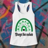Stronger Than Scoliosis Rainbow Women's Tank Top thumb 3