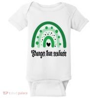 Stronger Than Scoliosis Rainbow Baby Bodysuit thumb 0