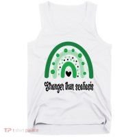 Stronger Than Scoliosis Rainbow Tank Top thumb 0