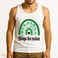 Stronger Than Scoliosis Rainbow Tank Top thumb 3