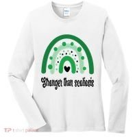 Stronger Than Scoliosis Rainbow Women's Long Sleeve Shirt thumb 0