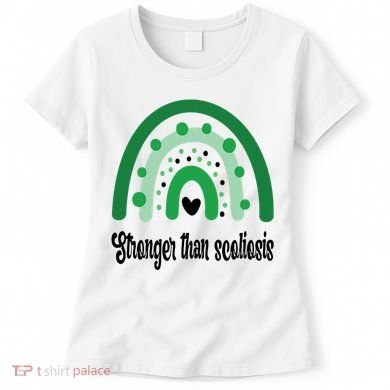 Stronger Than Scoliosis Rainbow Women's T-Shirt