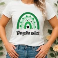 Stronger Than Scoliosis Rainbow Women's T-Shirt thumb 2
