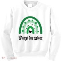 Stronger Than Scoliosis Rainbow Kids Sweatshirt thumb 0