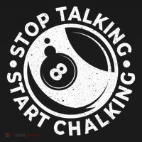 Stop Talking Start Chalking Billard 8ball Pool Billiards Funny Gift Pajama Set thumb 2