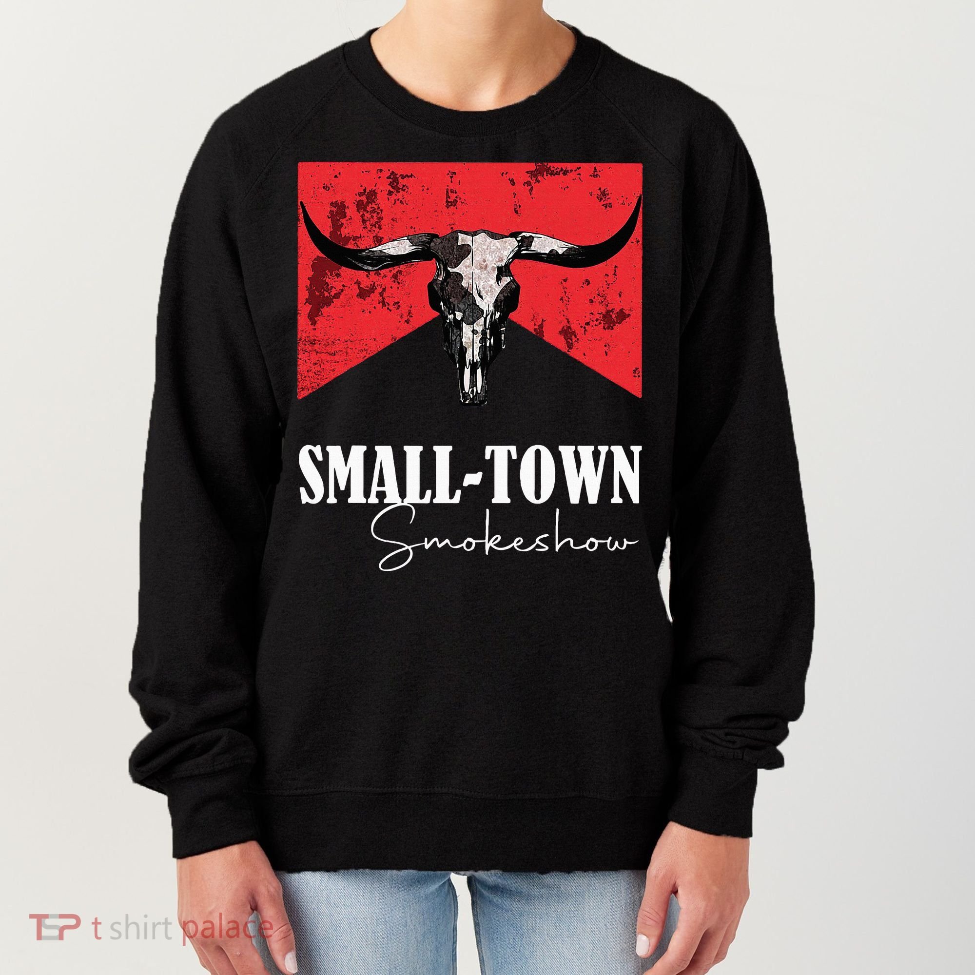 Small Town Smokeshow Oklahoma Smokeshow Western Country Women's Sweatshirt