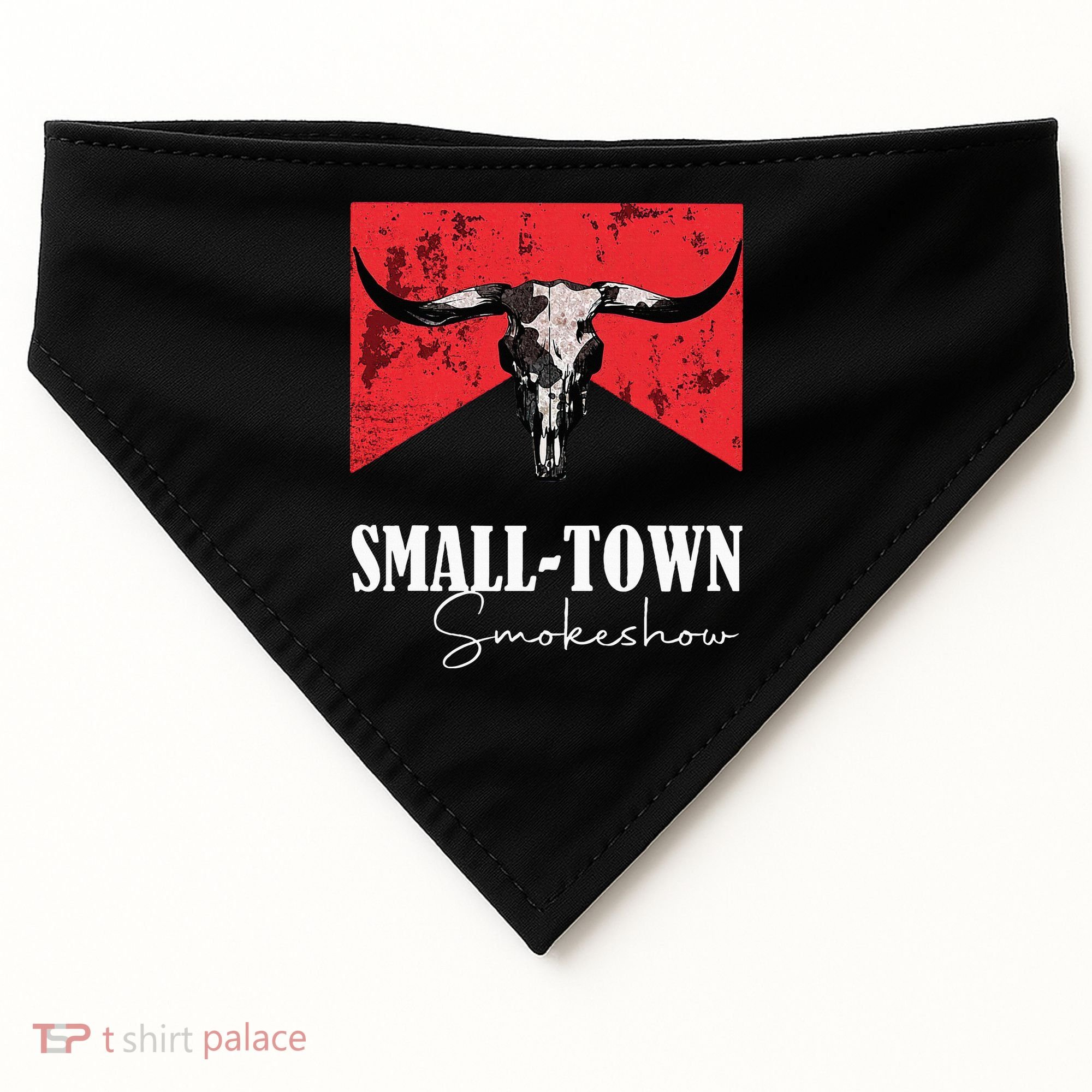 Small Town Smokeshow Oklahoma Smokeshow Western Country USA-Made Doggie Bandana