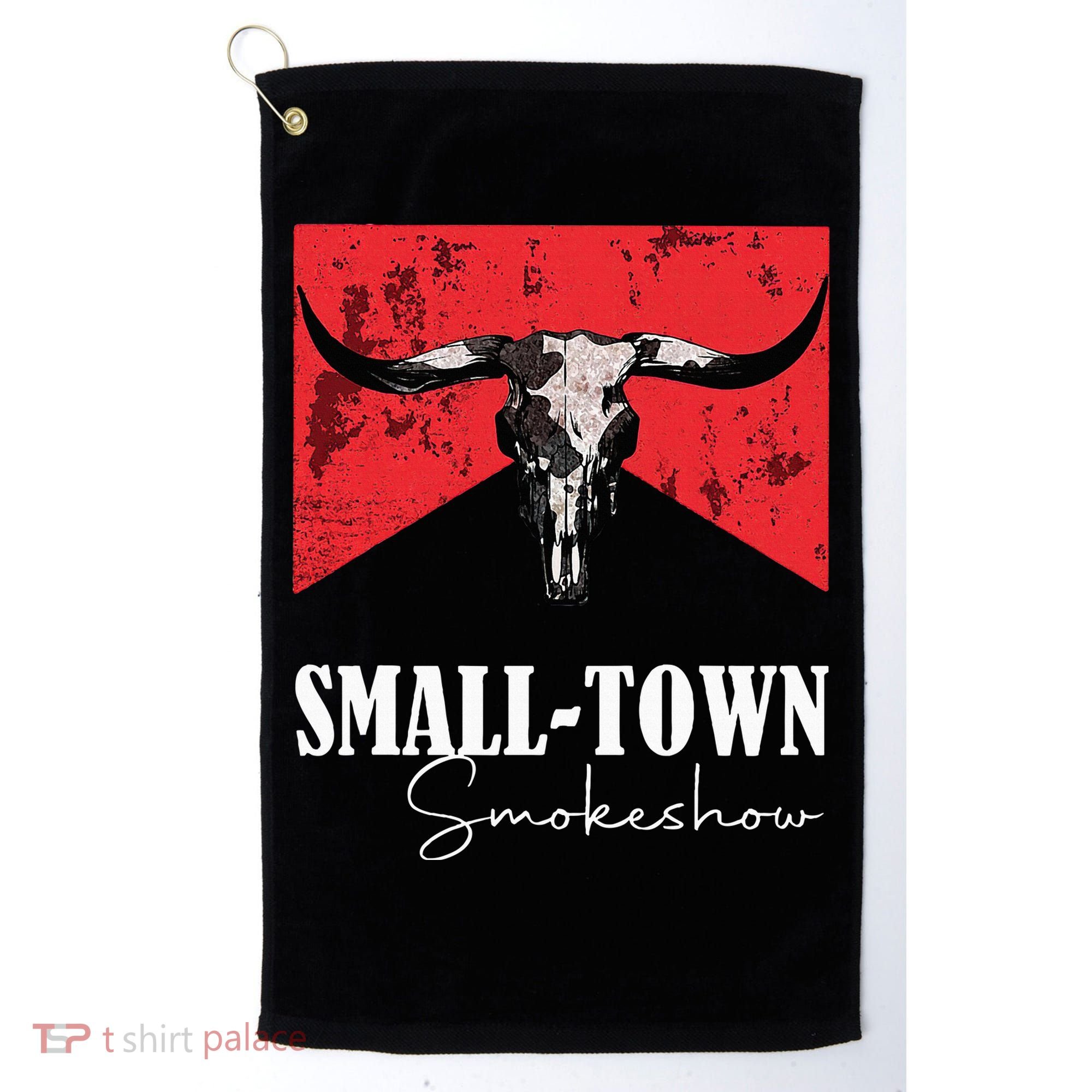 Small Town Smokeshow Oklahoma Smokeshow Western Country Golf Towel