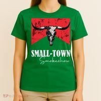 Small Town Smokeshow Oklahoma Smokeshow Western Country T-Shirt thumb 4
