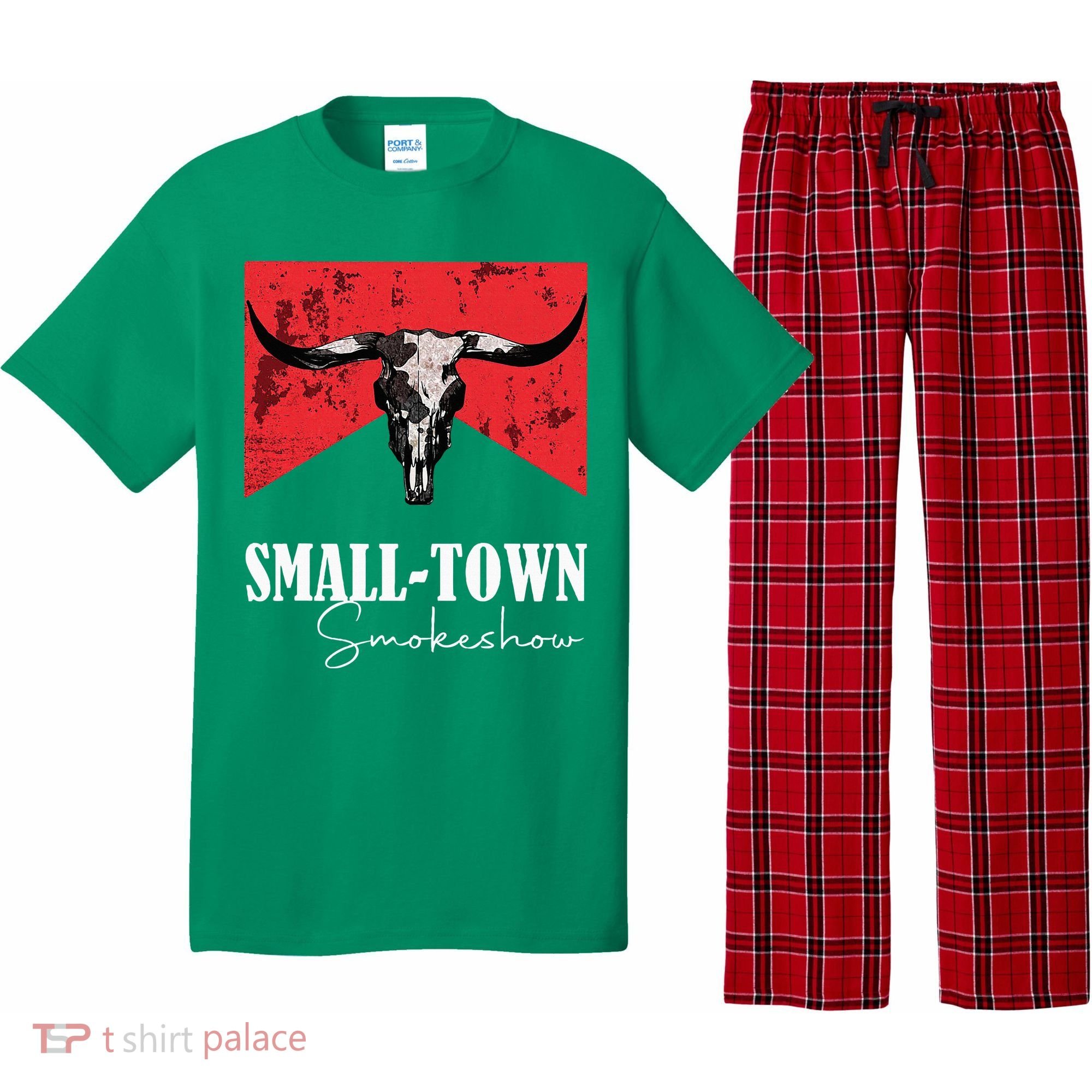 Small Town Smokeshow Oklahoma Smokeshow Western Country Pajama Set